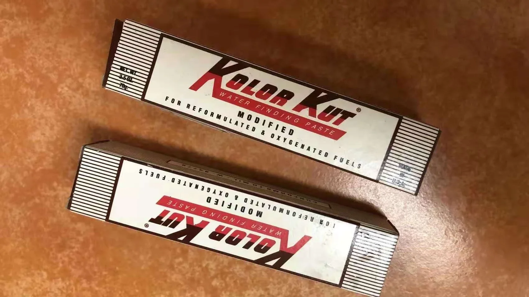 معجون العثور على المياه المعدل من كولور كوت لخلاطات الإيثانول والبنزين