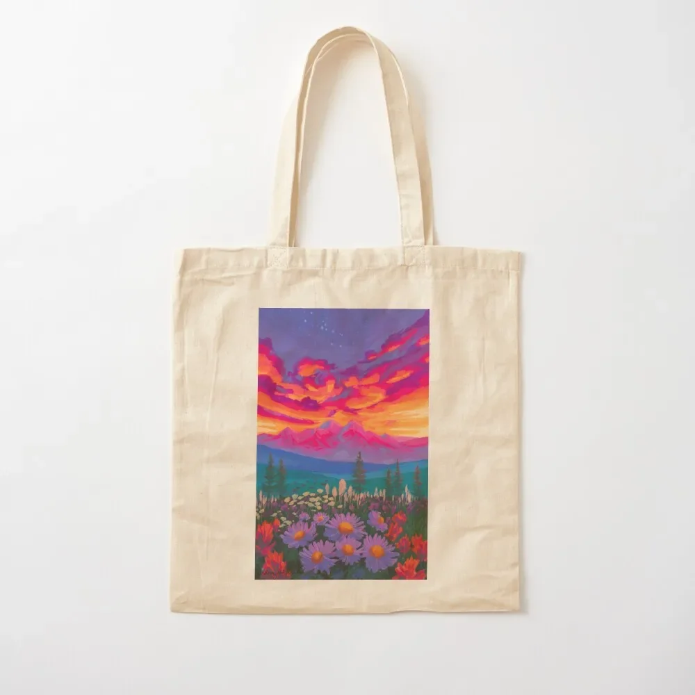 

Zodiac Signs As Landscape Paintings - Taurus Tote Bag ecological bags shopper bag woman Tote Bag