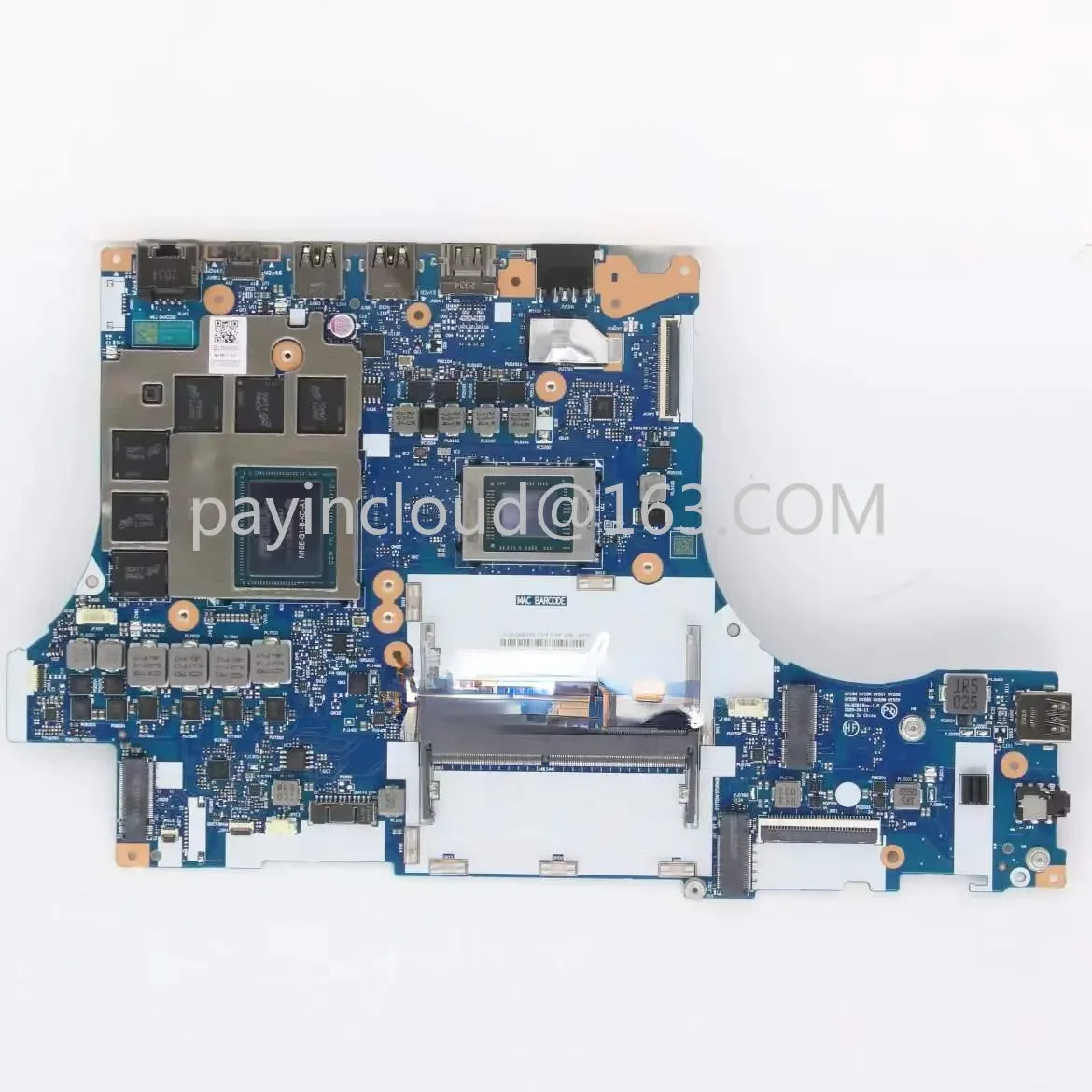 

For 5P-15ARH05H Laptop Motherboard 82B1 WIN CPU:R7-4800H GPU:GTX2060 6G DDR4 FRU:5B20Z23017 NM-D281 100% Test OK