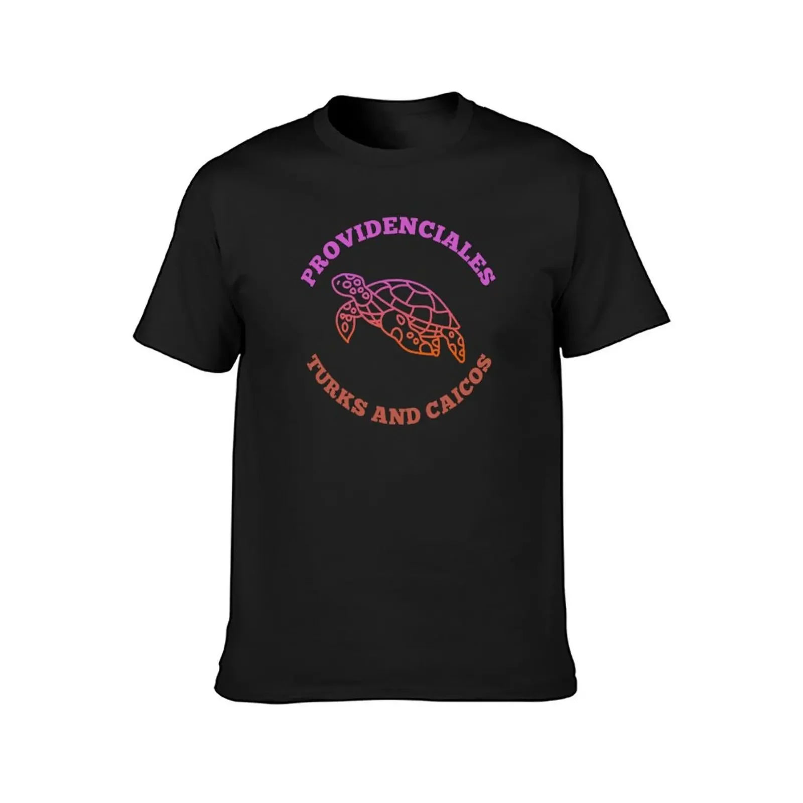 Retro Providenciales Turks and Caicos Islands Vacation Souvenir T-Shirt kawaii clothes cheap stuff mens graphic t-shirts hip hop image 2