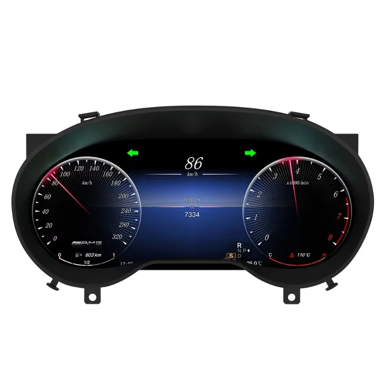 Digital Cluster for Mercedes a CLA GLA 2012-2018 Virtual Cockpit LCD Dashboard Panel Digital Instrument Cluster