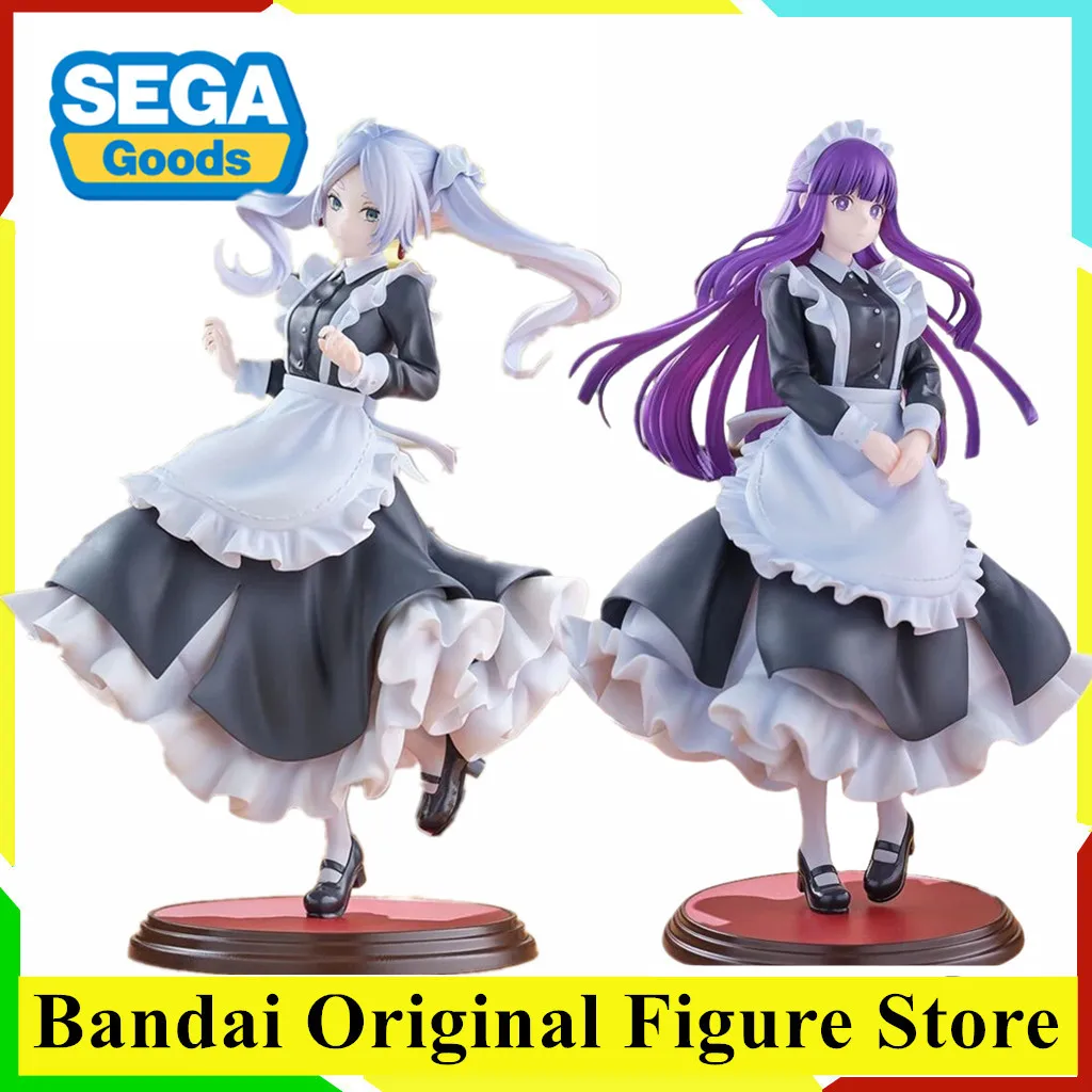 

Original SEGA Luminasta Frieren Beyond Journey's End Frieren Fern Maid costume Anime Figure Toys PVC Model Collection Doll