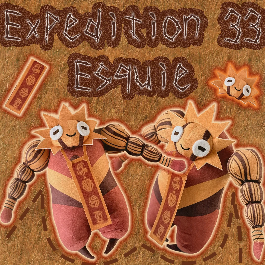 TreasuringU エクスペディション 33 エスキープラッシュトイズ アニメ エクスペディション33 ぬいぐるみ かわいいぬいぐるみ ソフトルームデコレーション ドールトイ クリスマスギフト