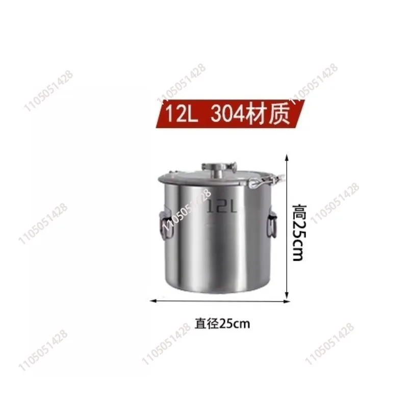 

12/20/35/60L304 stainless steel fermentation barrel wine storage barrel sealed barrel can be constant temperature