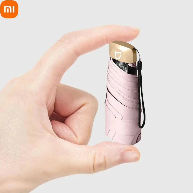 XIAOMI MIJIA Mini Ombrellone da esterno Protezione UV Ombrellone pieghevole ultraleggero a cinque pieghe Ombrellone parasole