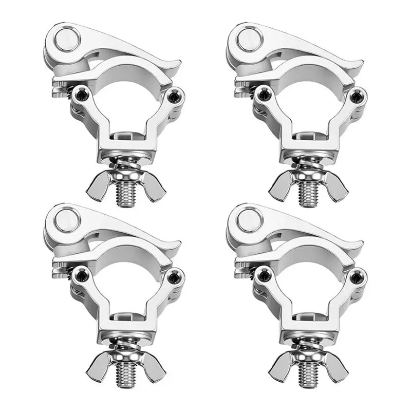 SOFT-4 Pcs Quick Release Stage Lighting Clamps For 32-35Mm Pipe