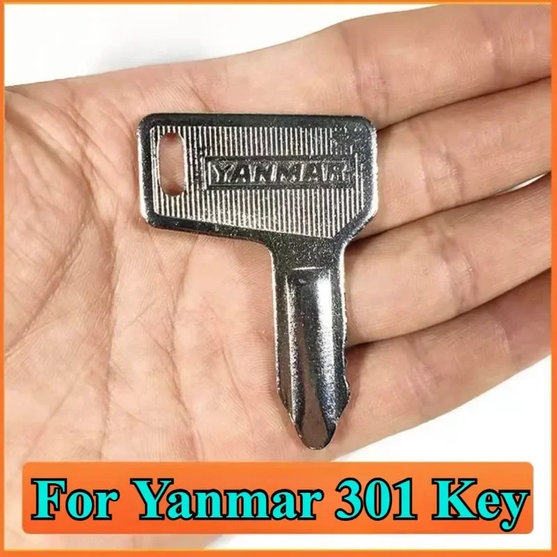 

Ключ зажигания экскаватора 301, 1/5 шт., для инженерных транспортных средств Yanmar, аксессуар VIO15, VIO15-2, VIO17