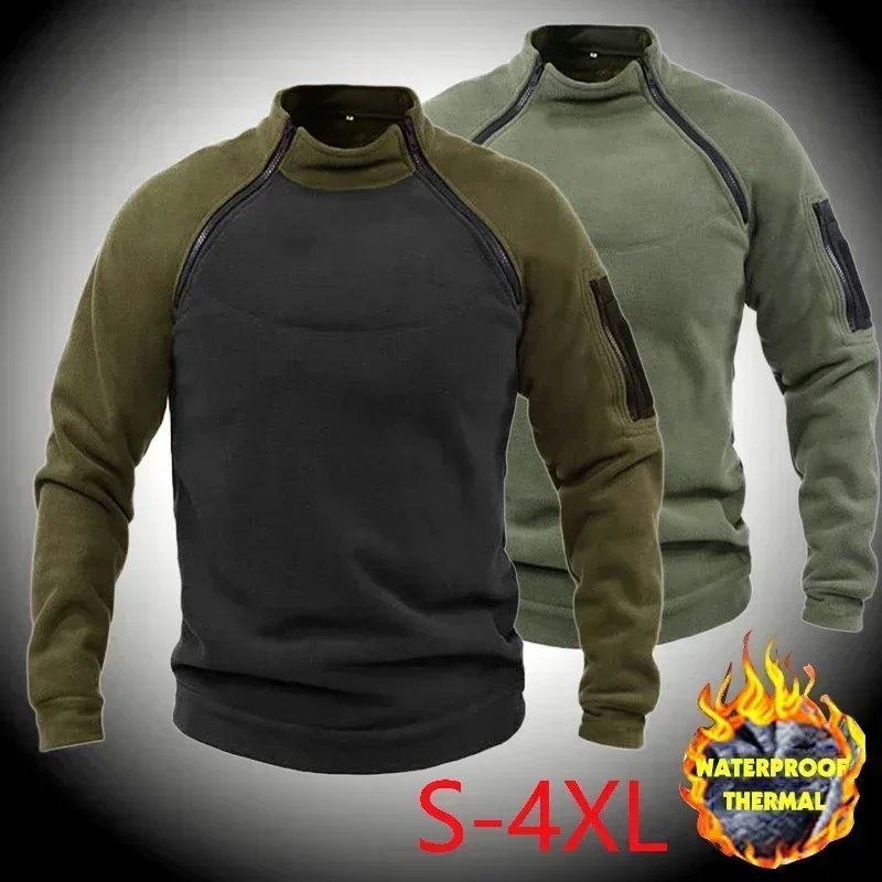 

US Military Uniform Men Tactical Combat Shirt Hunting Clothing Tactical Winter Thermal Underwear Work Wear Tactical Shirt