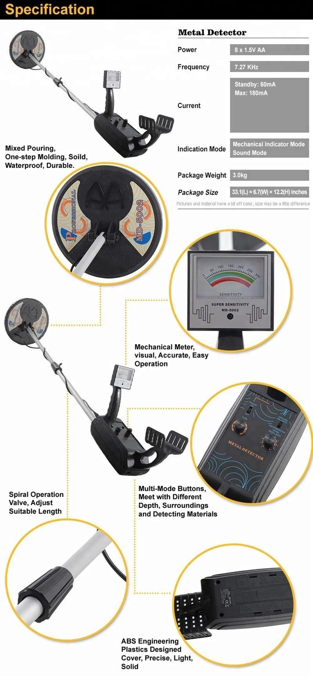 Cofinder MD5002 подземный поиск золота металлоискатель локатор сокровищ системы детектора золота металла