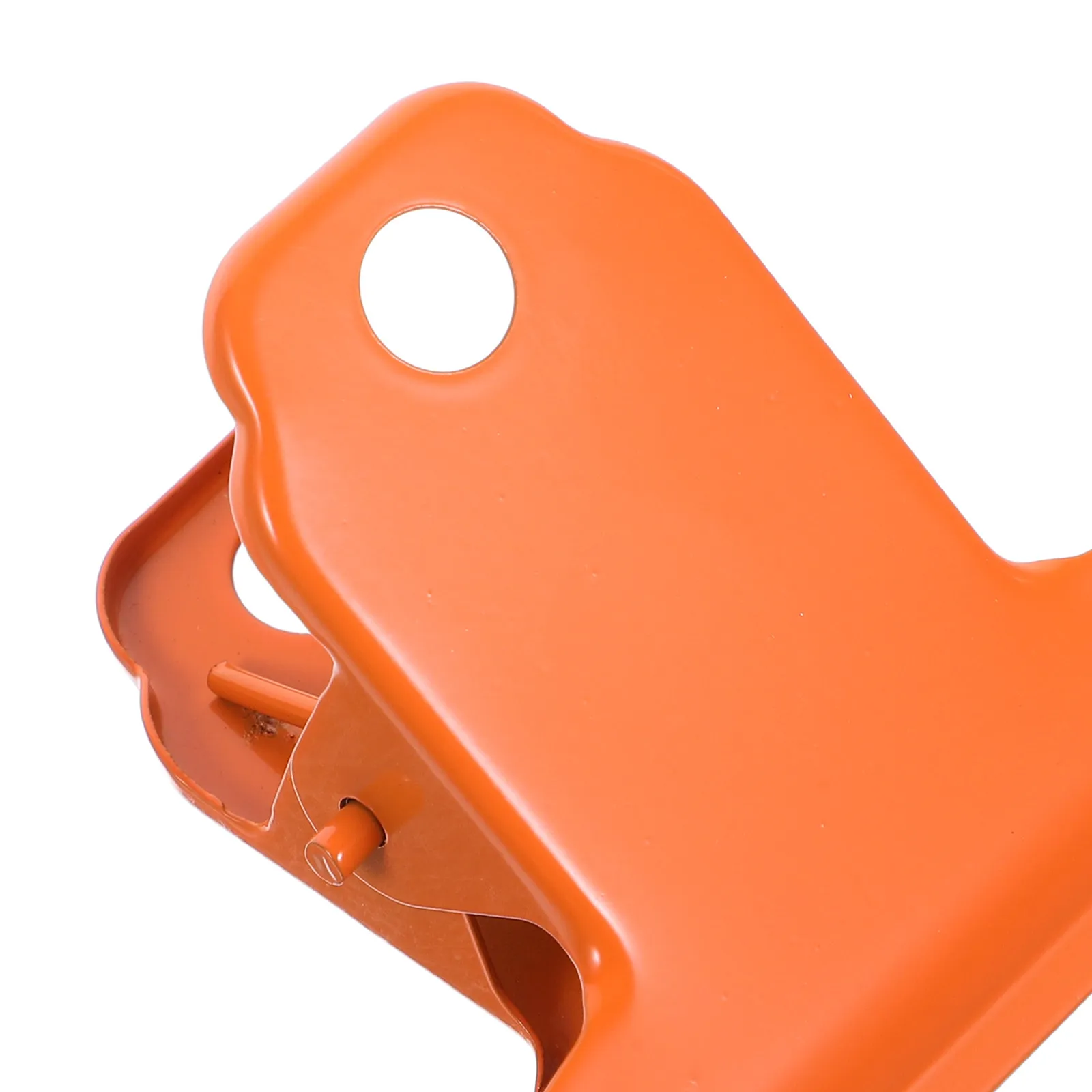 2Pcs Large Orange Metal Hinge Clips Foldback Paper Clamp Clips Multipurpose Stationery Clip Stationery Clip Office Paperclips
