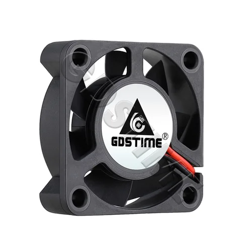 Imagen 2 del producto GDSTIME-enfriador USB de 40MM, CC de 5V, 12V, 24V, 40x40x10mm, Mini ventilador de refrigeración de doble bola, ventilador Axial 4010 de 40MM para impresora 3D, DVR, refrigeración NAS