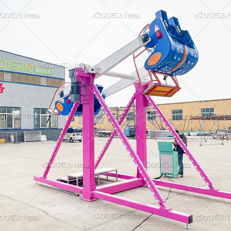 

Amusement Park Facilities Fairground Attraction Mechanical Games Happy Swing Ride For Sale