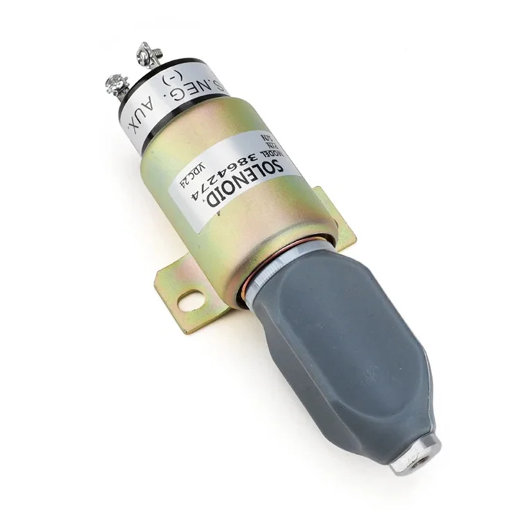 

Соленоид запорного клапана топливного насоса 3864274, стоп-электромагнитный клапан 24 В для двигателя Cummins 4bt 4b3.9, детали машин