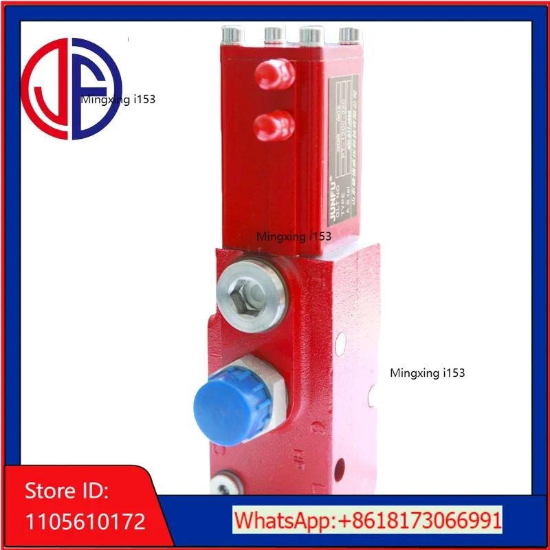 Safe and durable hydraulic tipping control valve installed on the oil cylinder of the dump truck