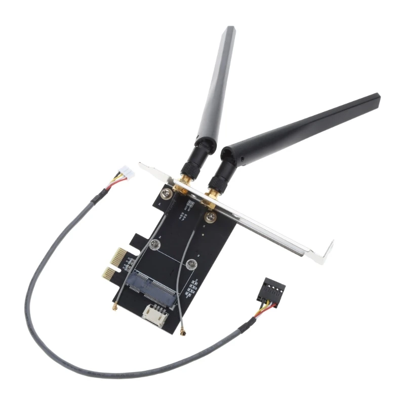 Hochwertiger Mini-PCI-Express-zu-PCIE-X1-Adapter, perfekt für Desktop-Computer