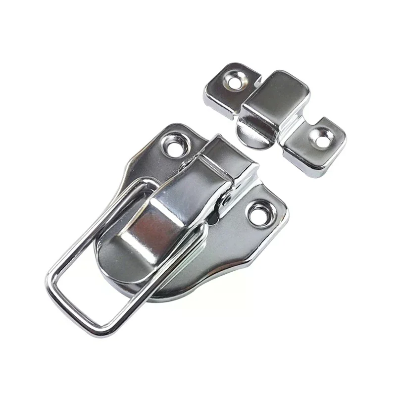 4pcs 59*40mm Jewelry Wood Box Hasps Drawer Latches Decorative Suitcases Hasp Latch Buckle Clasp Furniture Hardware