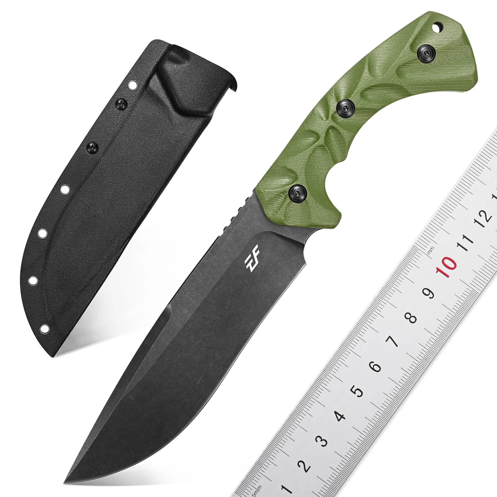 

Eafengrow EF145 Нож с фиксированным лезвием Dc53 Стальное лезвие G10 Ручка Full Tang Прямые ножи для работы на открытом воздухе Кемпинг