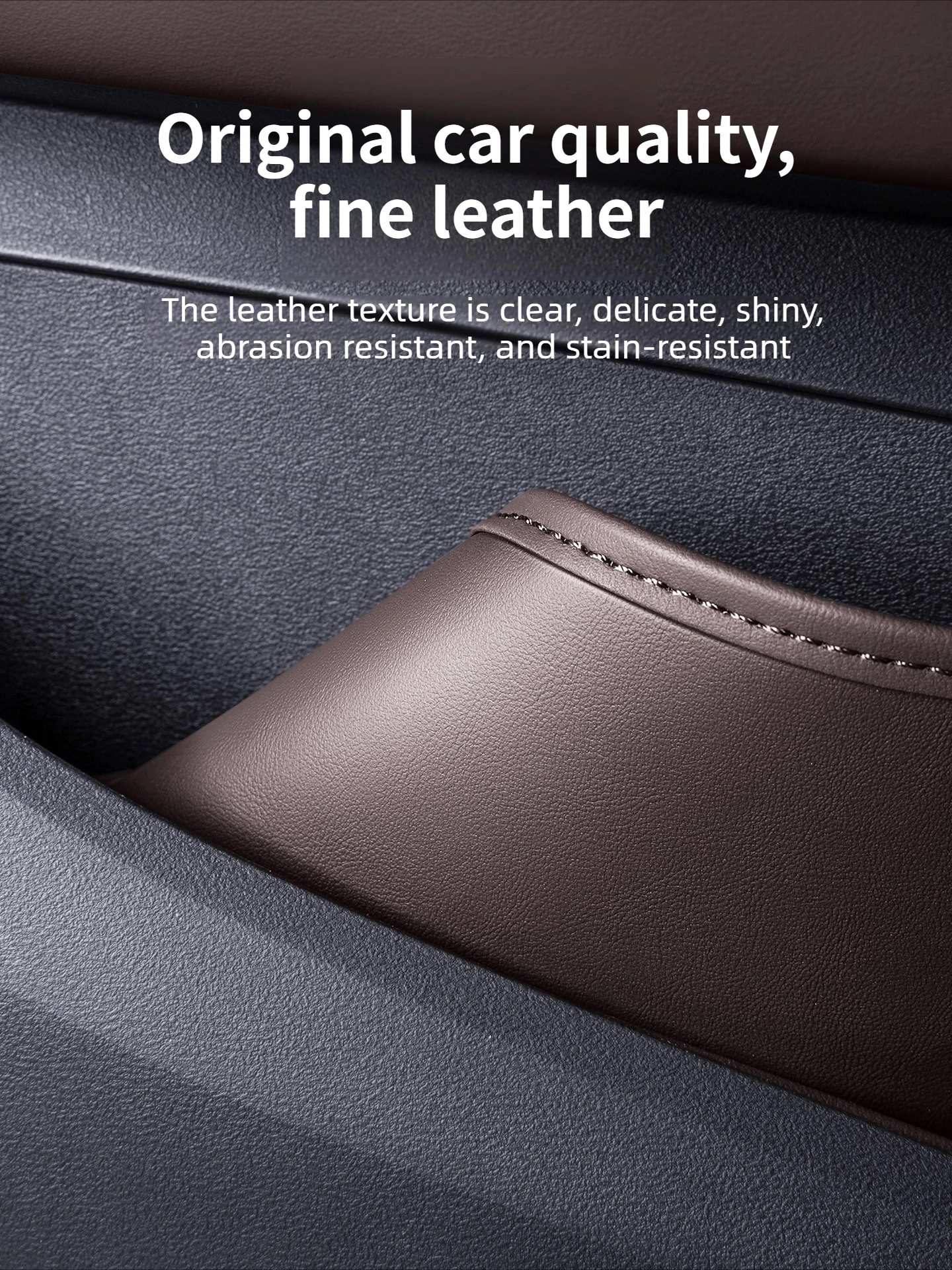 Good Quality New Car Door Storage Slot Pocket Original Car Color Leather Protection Original Car Interior For GEELY Monjaro 2026