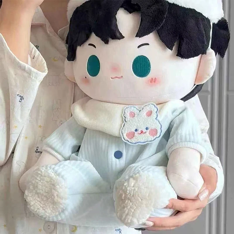 40 Cm Katoenen Poppenkleertjes Mouw Jumpsuit Genieten Zithouding Pop Pyjama Geen Kenmerken Vervanging Outfit Alleen Kleding
