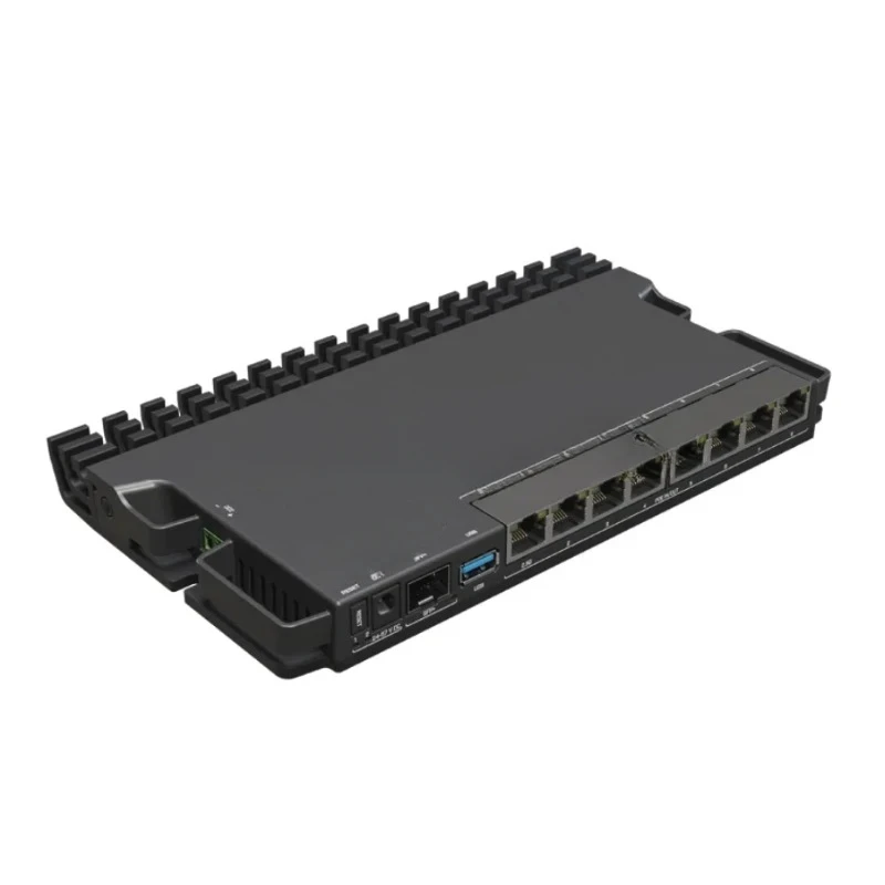 

For RB5009UPr+S+IN RB5009 Router With PoE-in And PoE-out On All Ports, Small And Medium ISPs. 2.5/10 Gigabit Ethernet SFP+