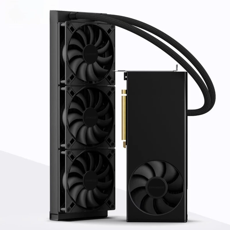 Professional Grade Integrated Graphics Card Water Cooling Radiator (Without Graphics Card)