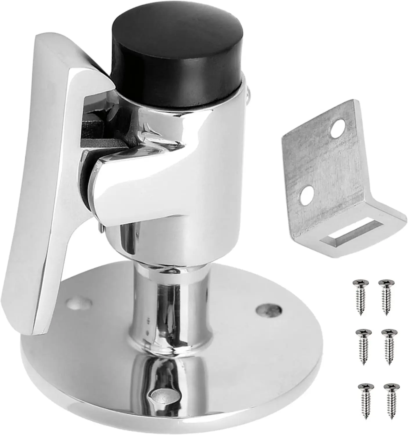 

Ограничитель открывания двери для лодок 316, напольный фиксатор, дверной упор для яхт, автодомов, кемперов, пружинный замок, морская фурнитура с креплением (1 комплект)