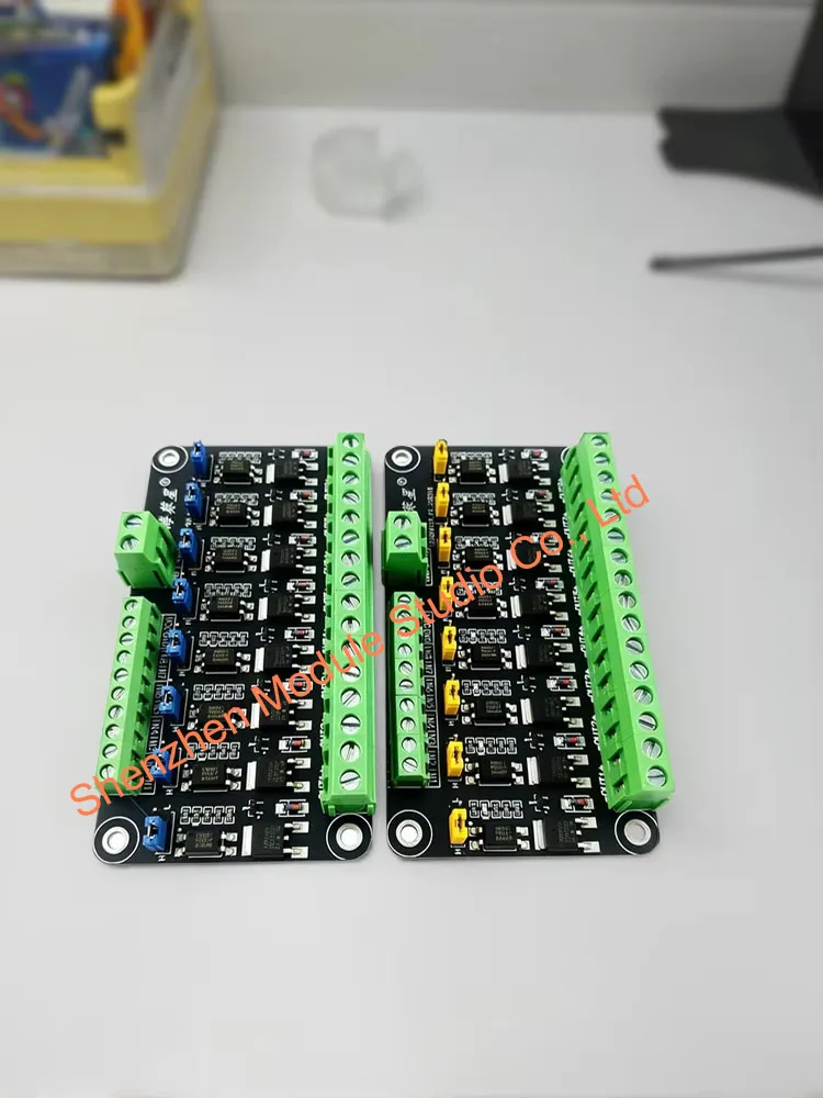 Moduł MOSFET 8-kanałowy Mikrokontroler PLC Wzmacnianie Sterowanie tranzystorami polowymi Izolacja transoptorowa Sterowanie PWM Przełącznik światła — zdjęcie produktu 7