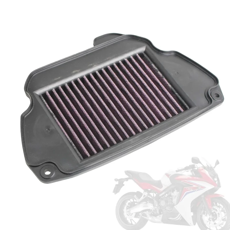 Filtro de ar para honda cbr650f cbr650fa cb650f cb650fa 2014 2015 2016 2017 2018 elemento sistema de admissão limpo peças da motocicleta