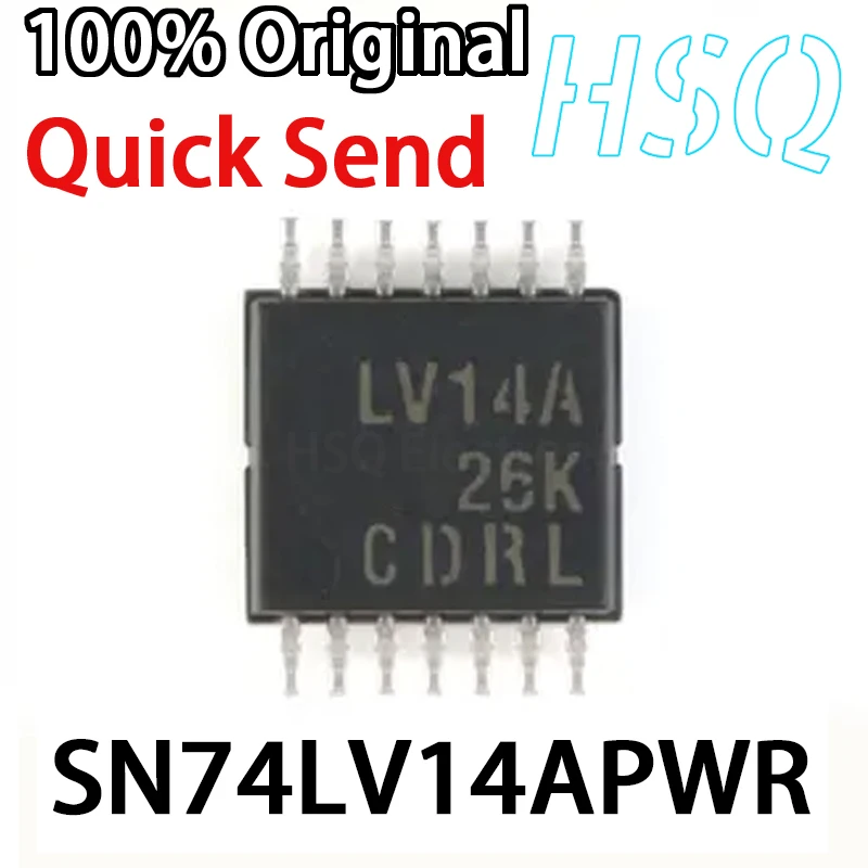 

10PCS New Original SN74LV14APWR Screen Printed LV14A Chip TSSOP-14 Logic Chip