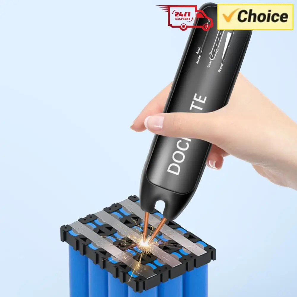 

Handheld Spot Welding Machine 11 Gear Adjustable Automatic and Manual Modes Portable Mini Battery Welder for DIY 18650 Battery