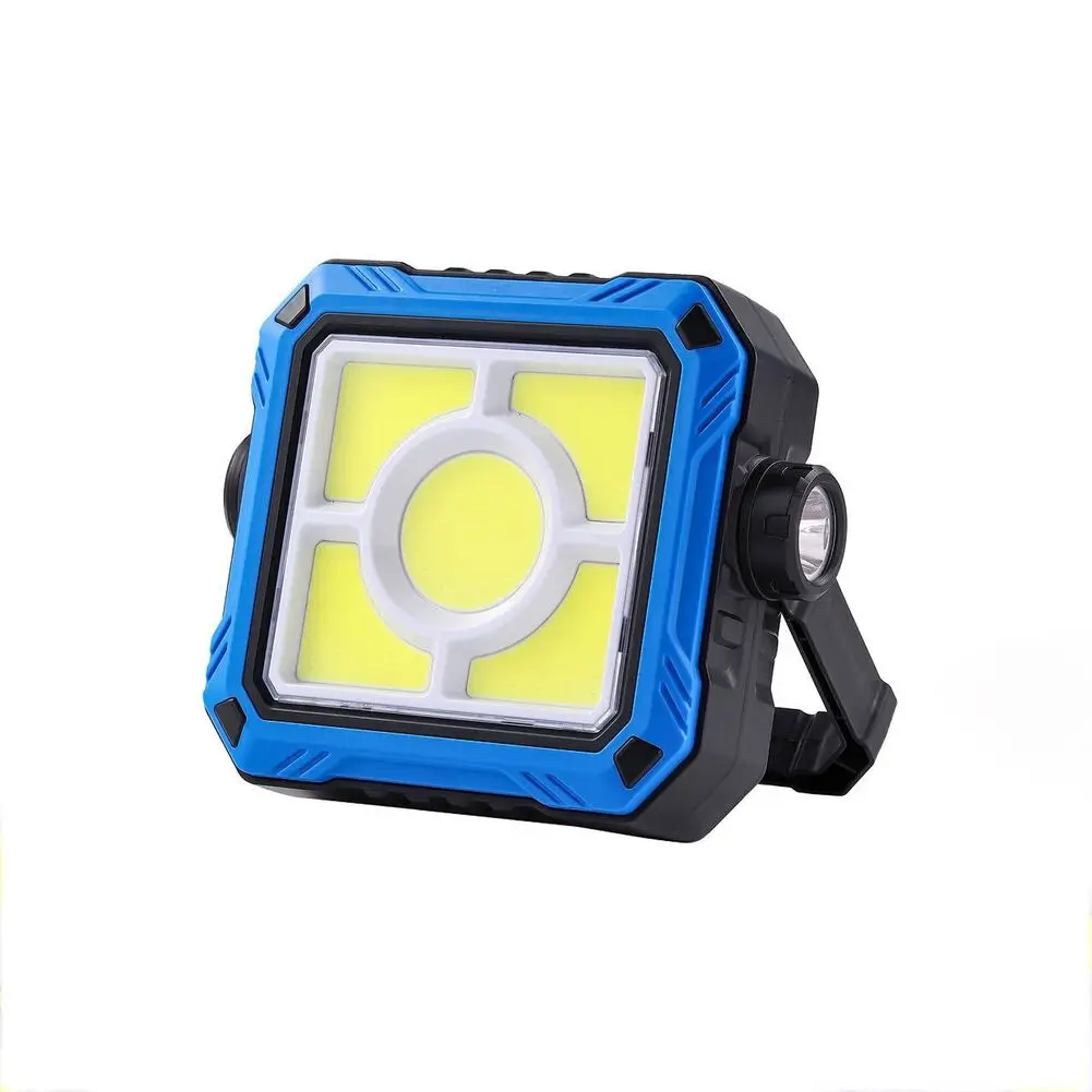 

Перезаряжаемый через USB светодиодный рабочий фонарь COB с функцией двойного переключателя и устойчивым к атмосферным воздействиям корпусом для долговечности