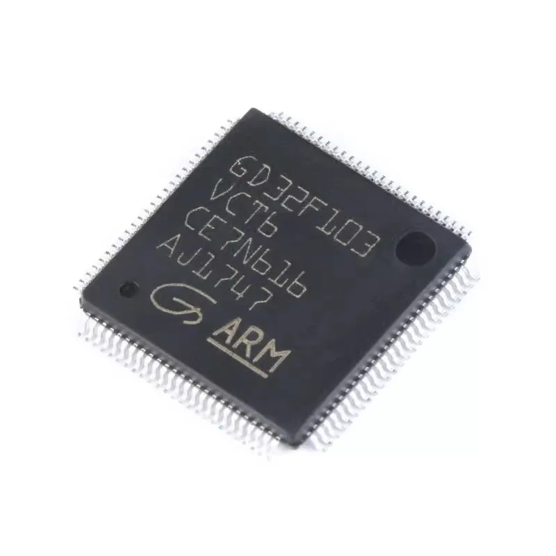 

5PCS NEW Original Integrated Circuits GD32F103 GD32F103VCT6 LQFP-100 ICs MCU Microcontroller