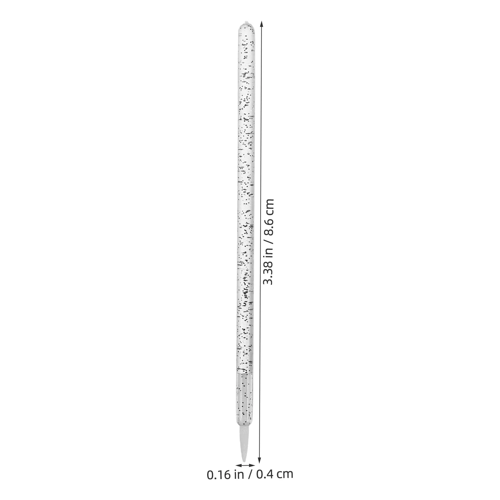 Einweg-Eyeliner Schatten-Detail-Mascara Lippenkonturierung Schwarzer Kunststoff-Applikator Feine Weiche Spitzen Präzisionsanwendung