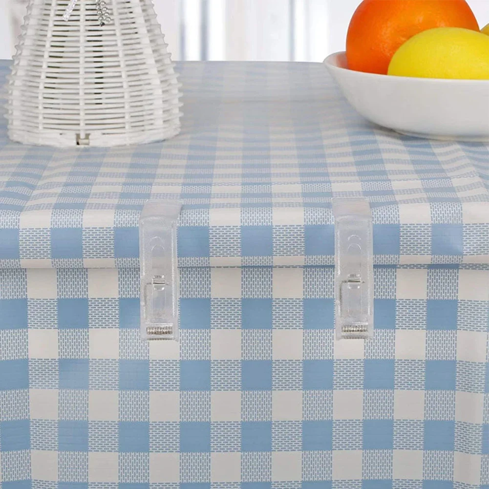 Tool Tablecloth Holder Clips Grips Tablecloth Holder Lightweight Party Table Cloth Clips Transparent All-match