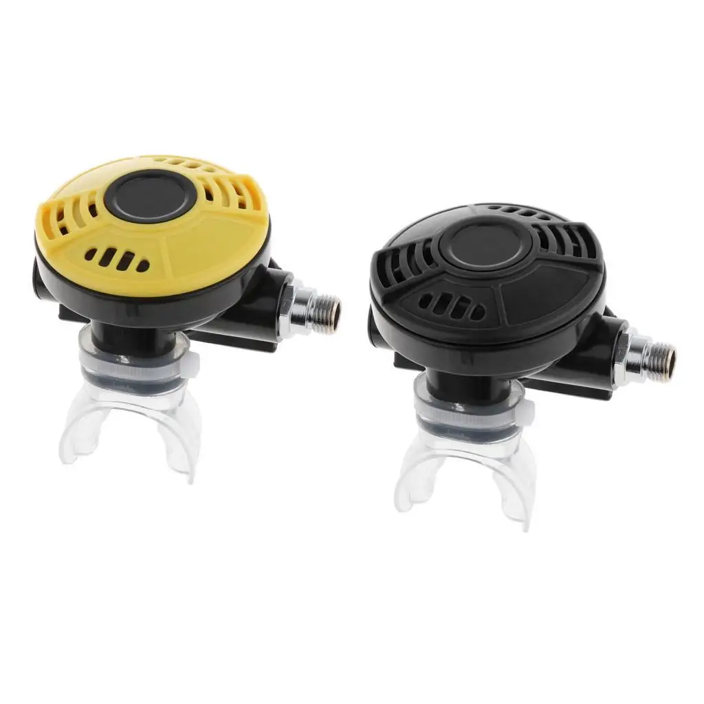 Scuba Second Stage Regulator Nickel Plated Copper Adjustable Mouthpiece for Diving Gear Equipment Water Sports