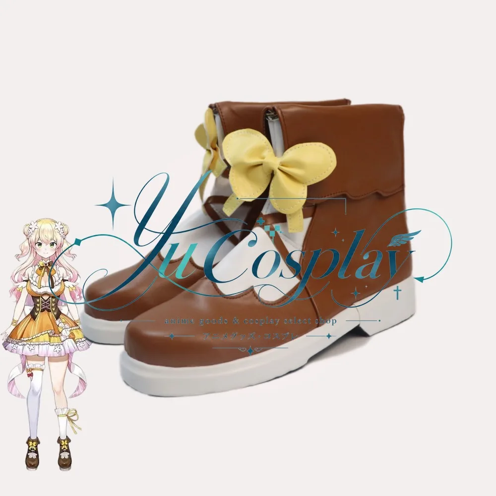 Momosuzu Nene Cosplay Shoes Custom Plus Size Platform Footwear for Virtual Idol Stage Look