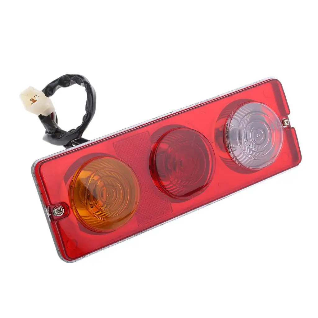 Red LED Rear Tail Light Brake Replace for 150CC 250CC Go Kart ATV Buggy