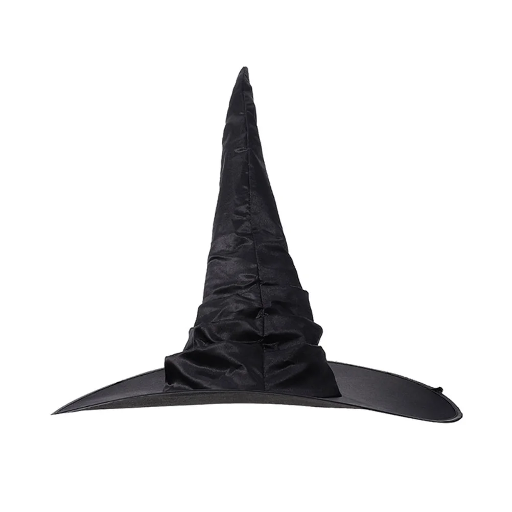 

Witch Hat Cosplay Costume Supple Halloween Prop Hats Cloth Party Festival Soft Make