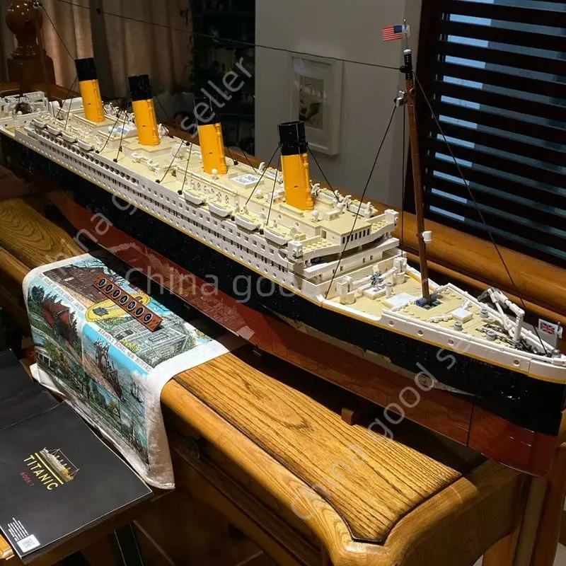 Titanic Compatible Lego Building Block Assembly Toy Huge High-end Gift