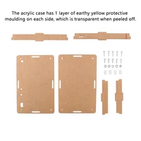 24-Hour Digital Clock DIY Soldering Kit No Microcontroller with Case Red LED Display Soldering Practice for Students and Diyers 6