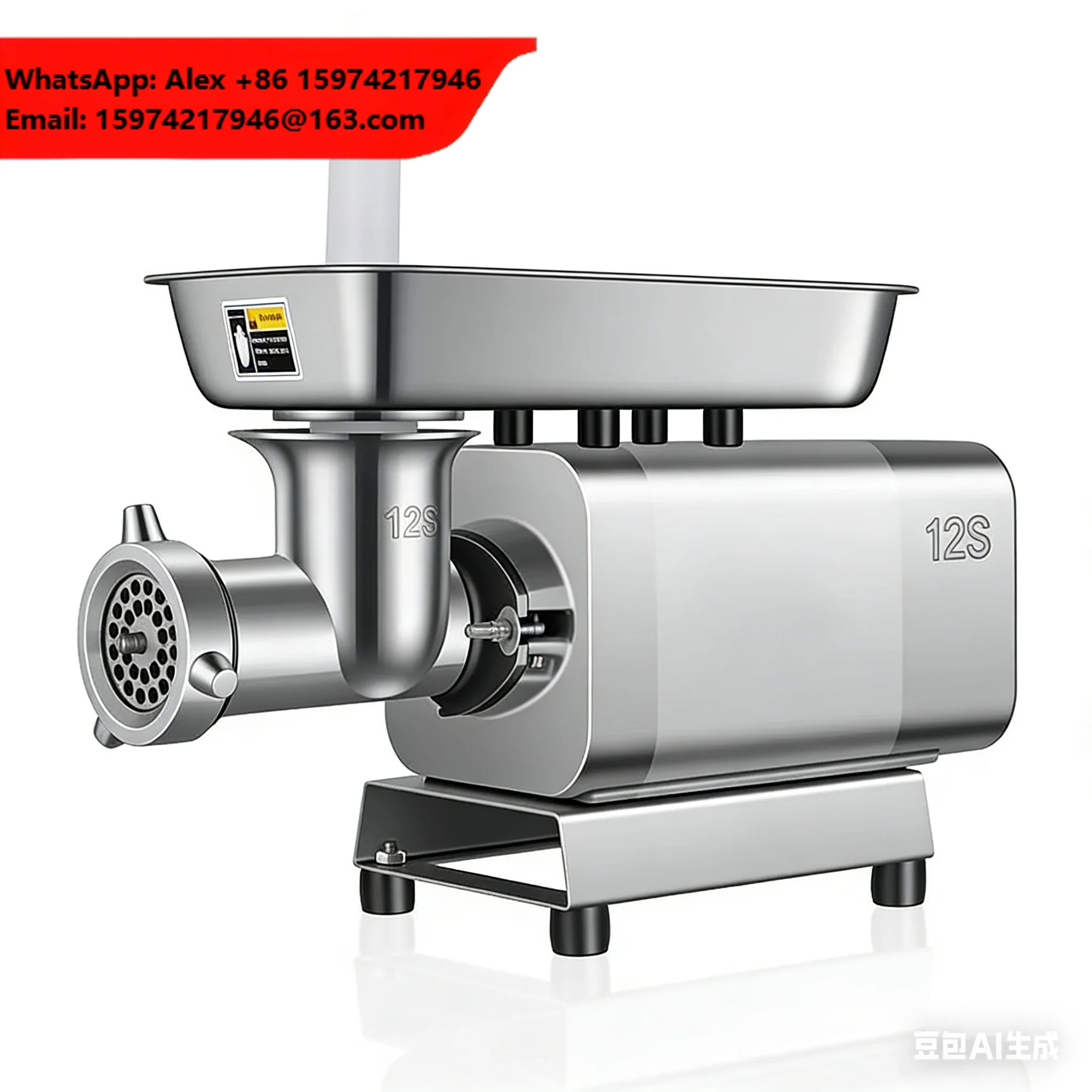 Heavy Duty Electric Meat Grinder 110V 220V Stainless Steel Food Chopper Sausage Stuffer Mincer Machine Commercial Meat Mincer