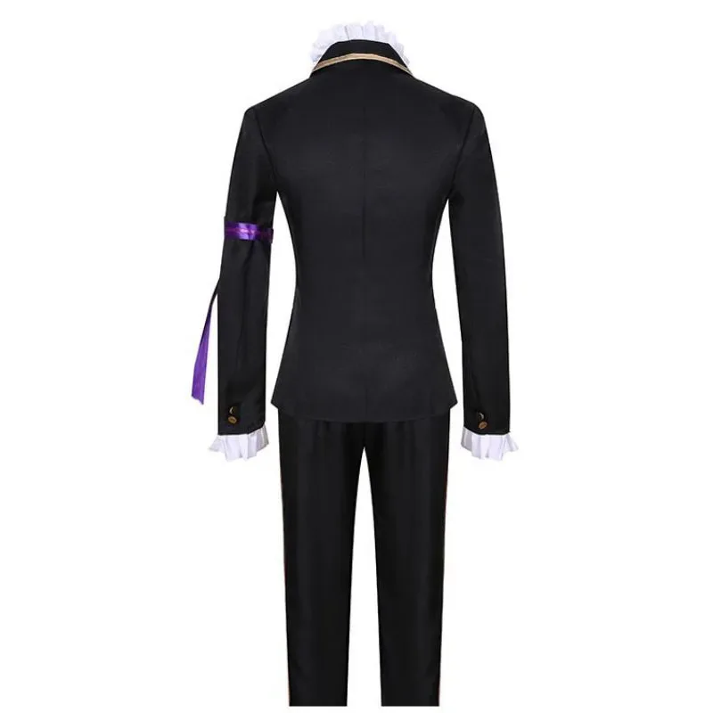 CyPomefiore Epel Felmier Costume Cosplay Twisted-Wonderland Gioco per adulti Parrucca Copricapo Magia Sonno Bacio Epel Uniforme scolastica Abiti