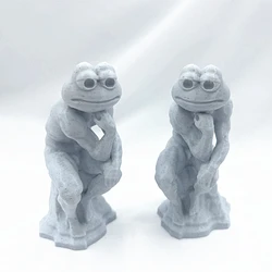 The Feeler Pepe Statue Crafts  Living Room Decor Figurines Home Decoration Accessories Desktop Ornament Gift
