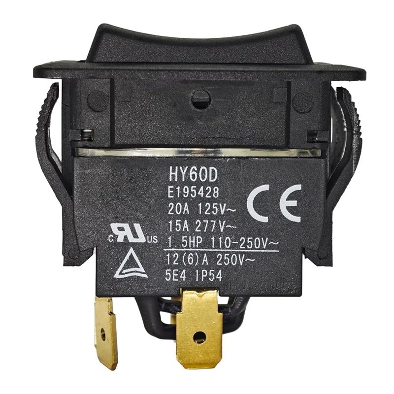 ABKS-機械装置ロッカースイッチ HY60D 2 個自動リセット用 RET-EXT モーターの双方向逆転制御