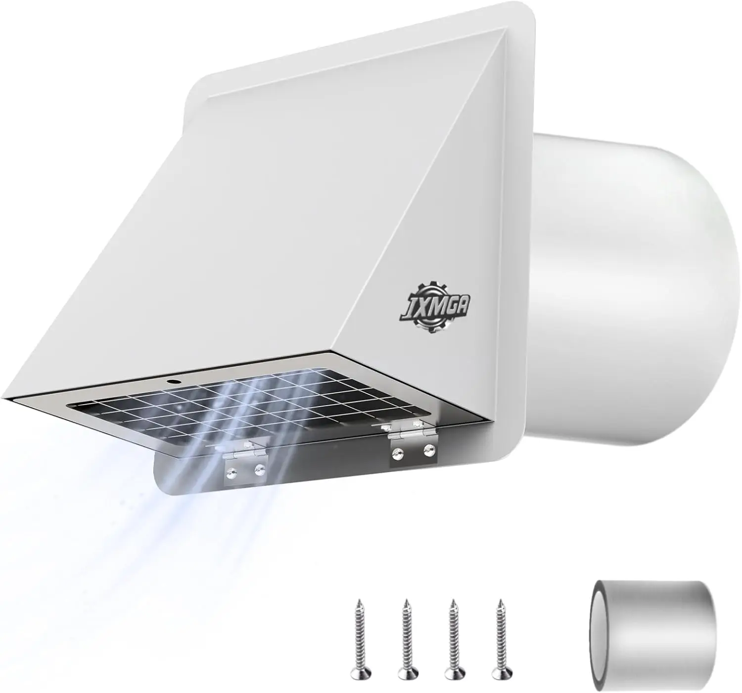 

6-дюймовая вентиляционная решетка для сушилки с сеткой и заслонкой для наружного использования, для кухонных вытяжек и кондиционеров