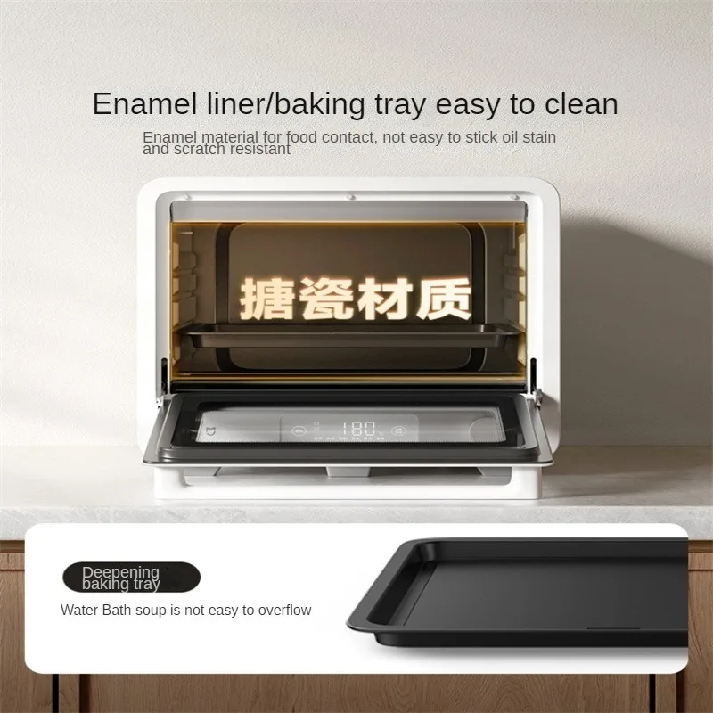 Xiaomi Mijia 40L Oven New Products PlD Intelligent Temperature Control 6 Roasting Tubes APP Connected Double Glass Door