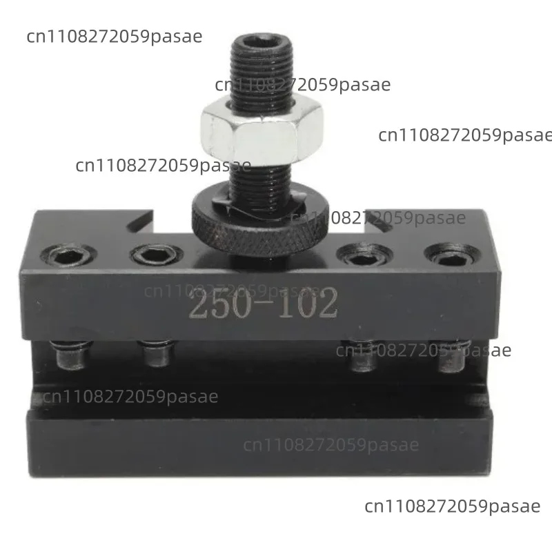 Quick-Change Tool Holder + 5 Tool Holders 251-000 Turning 111 Milling 222 Drilling 333 Reaming 444 Boring Knurling