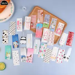200Pcs Nougat Sugar Plastic Bags Peanut Candy Wrappers Handmade Candy Wrapping Bakery Decoration Packaging Bags