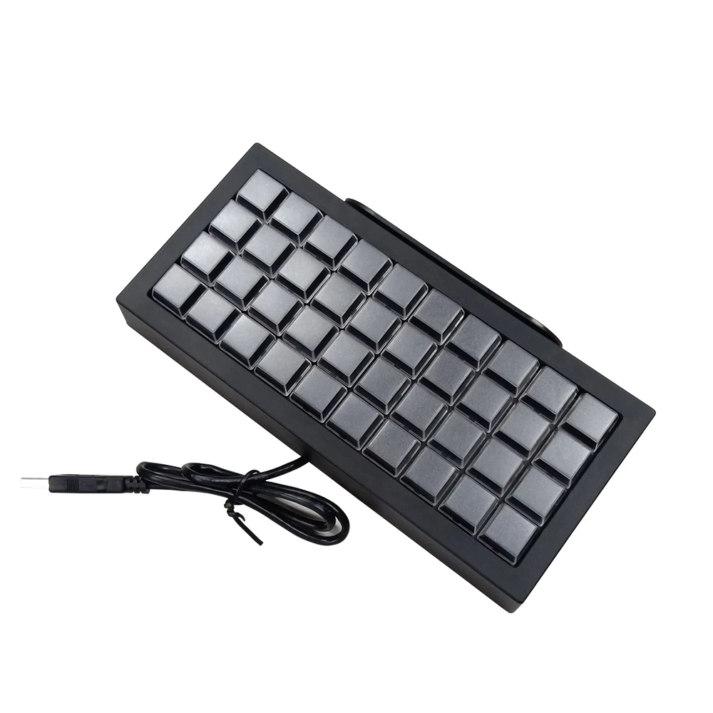 Imagem -02 - Mini Teclado Mecânico Kb40 Teclados Pos Programáveis 15 Camadas de Comutação Nova Conta Janelas 40 Chaves