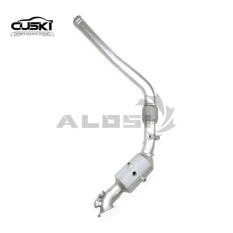 High performance exhaust components suitable for 2020-2024 Jeep CHEROKEE 2.0T stainless steel exhaust lower pipe tuning